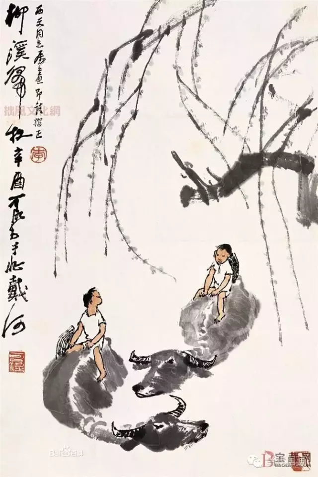 李可染一生創(chuàng)作作品1000件，市場拍了8000件，90%是假的