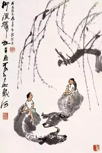 中國畫12位頂尖大師之作，堪稱一絕！